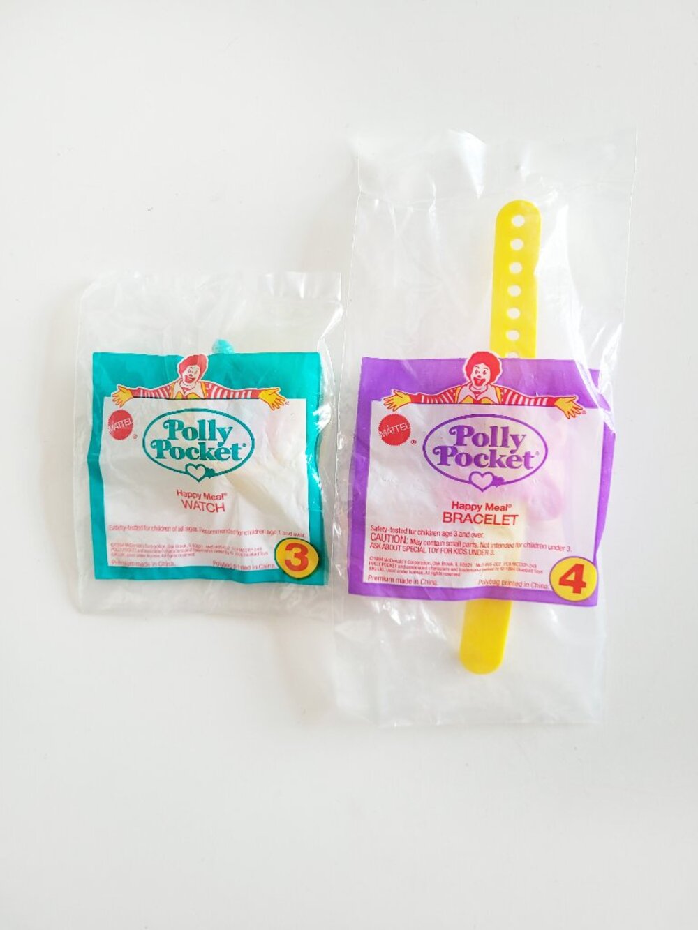 McDonalds Happy Meal Toy Polly Pocket Watch and Bracelet - NEW